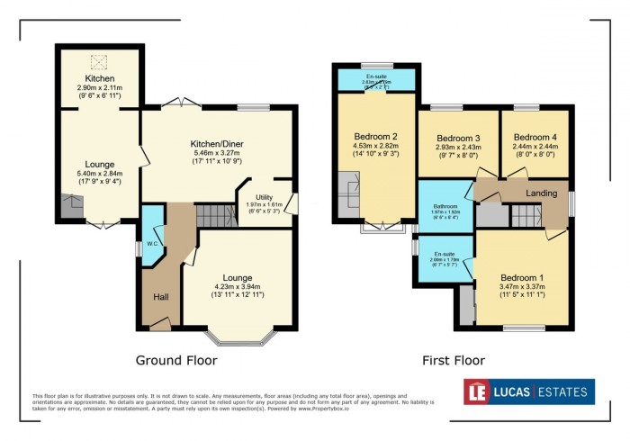 Floorplan for Hafod Goch, Hengoed