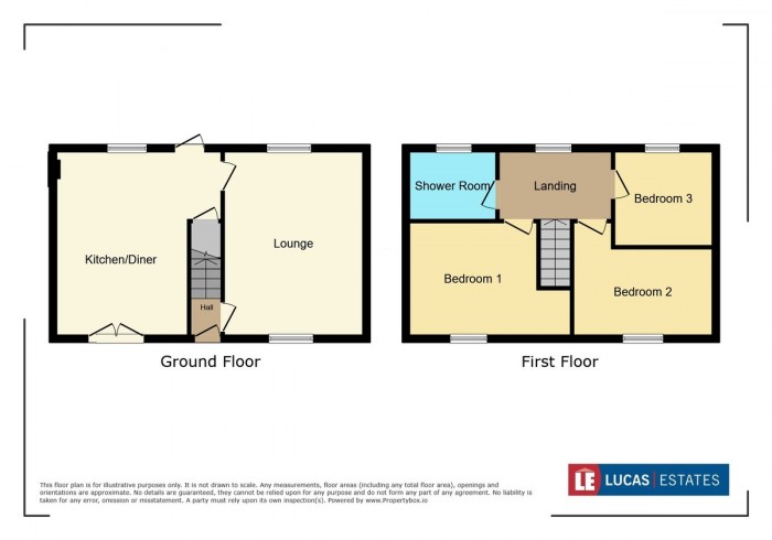 Floorplan for Cylla Street, Penybryn, Hengoed