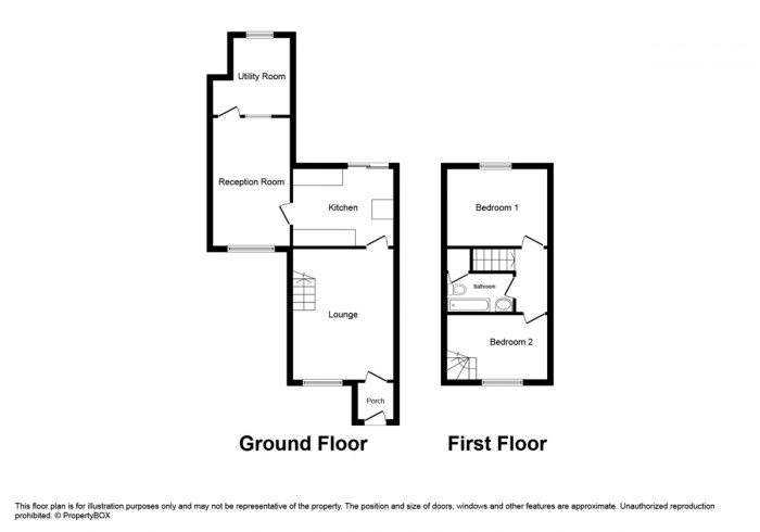 Floorplan for Glas Fryn, Penpedairheol