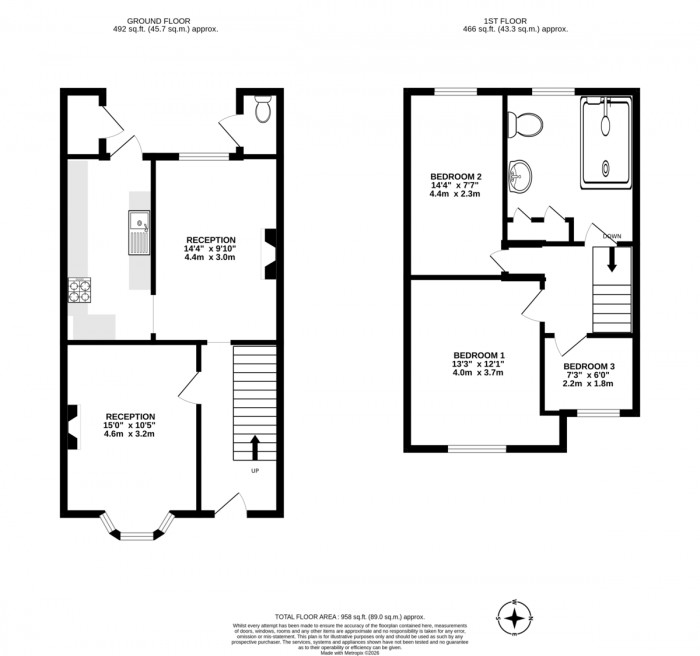 Floorplan for Park Place, Bargoed