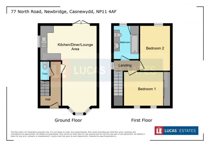 Floorplan for North Road, Newbridge