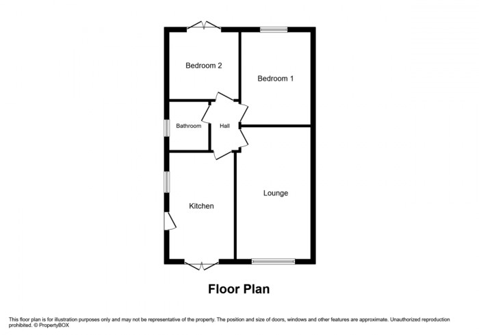 Floorplan for Garreg Wen, Penpedairheol