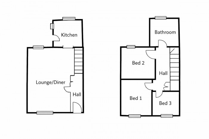 Floorplan for Margaret Street, Gilfach, Bargoed