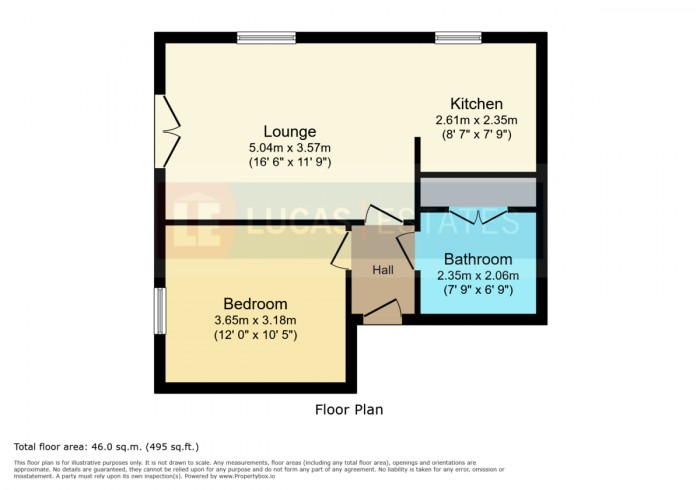 Floorplan for Buzzard Way, Penallta, Hengoed